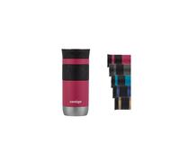 Byron 2.0 thermo mug, stainless steel insulated mug with Snapseal closure, coffee mug to go, 100% leak proof, dishwasher safe lid, BPA free, keeps