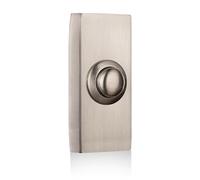 Byron 2204BN Wired Bell Push - Bushed Nickel [Energy Class A]