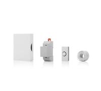 Byron 720k Wired Doorbell Set, Wired Doorbell, Push Bell, Transformer, Cable and Clips