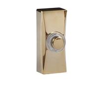 Byron 7960 wired bell push - Brushed nickel - Push button