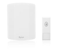 Byron B002 Wireless MP3 doorbell kit - 100 m range - MP3 melody function, 10.019.40