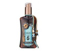 Byron Bay Australia Fast Bronzing Tanning Oil SPF 6 Spray - UVA & UVB Instant Protection, Non-Greasy, with Vitamin E & Aloe Vera, Coconut Scent - 200ml