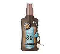 Byron Bay Australia Instant Bronzer SPF 30, Tinted Sunscreen Bronzing Suntan Lotion, UVA & UVB Instant Protection Tanning Sun Cream With Shea Butter and Vitamin E, Delicate Summer Fragrance - 200ml