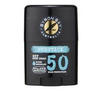 Byron Bay Australia Sun Cream Face Stick SPF 50 - High-Performance Sunscreen, UVA & UVB Protection, Water-Resistant & Surf-Proof with Shea Butter 100% Vegan, Reef-Safe, Coconut Scent - 25g
