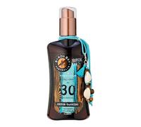 Byron Bay Australia Super Tanning Oil Spray SPF 30 - Fast Bronzing & Tan with Carrot Extract & Beta Carotene - UVA & UVB Protection with Vitamin E & Aloe Vera, Tropical Coconut Scent-200ml