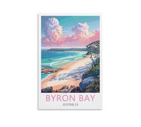 Byron Bay Australia Travel Poster Canvas Art Print Office Family Bedroom Decorative Posters Gift Wall Decor Poster 16x24inch(40x60cm) Unframe