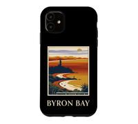 Byron Bay New South Wales Surf Coast Vintage Retro Design Case for iPhone 11