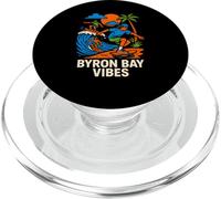 Byron Bay Surfer Byron Bay Vibes Vintage Mens Surfs Up PopSockets PopGrip for MagSafe