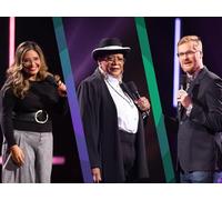 Byron Bowers, Erica Sigurdson, Kurt Braunohler, Cristela Alonzo, Peter White, and Marsha Warfield