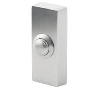 Byron Brushed Nickel Effect Wired - 2 Wires Bell Push