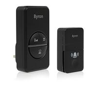 Byron DBY-23452BS Wireless Doorbell Set - Kinetic Energy - Black
