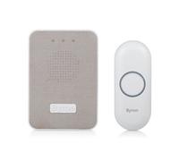 Byron Grey & White Wireless Door Chime Kit Dby-22322Bs-Kf