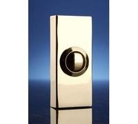 Byron Surface Doorbell Push - Brass