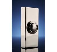 Byron Surface Doorbell Push - Chrome