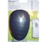 Byron SX 8i Wireless Door Bell Chime Kit 100m Portable & Vibration Alert SX8i