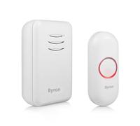 Byron DBY-22311 Wireless Portable Doorbell Set, 150 m Range, 16 Melodies