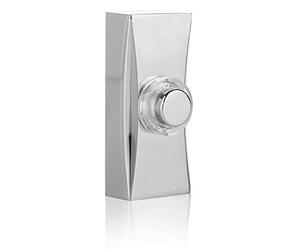 Byron Wired Bell Push Surface Mounted - Chrome