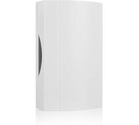 BYRON Wired Door Bell Push Button - Simple Design - Compatible with Most Chimes - Easy Installation with E4ALL Thankyou card (DBW23082-776)