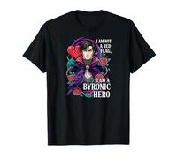 Byronic Hero Red Flag Dark Academia Literature T-Shirt