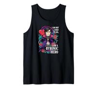 Byronic Hero Red Flag Dark Academia Literature Tank Top