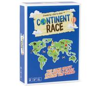 Byron's Games Continent Race Geography for Kids Card Game - Kids 7+ Award Winning - Learn Continents & Countries World Map Educational Board Games for Families