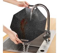 BYS Kitchen States - Biskish Coated Stone for HOB | Korean Iron Plate for BBQ Pot for Meat Resistant Home Outdoor Frying Pan