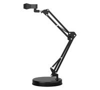 Bysameyee Flexible Arm Stand for Digital Microscope, 21.6” Height Adjustable Bracket with Heavy Duty Mount, Compatible with USB/Wireless/LCD Microscope