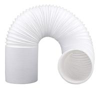 Bysameyee Portable Air Conditioner Hose, 15cm Diameter 200cm Length AC Exhaust Vent Flexible Hose, Anti-Clockwise Thread Air Conditioner Parts Compatible with LG, Delonghi and More (Hose-15CM)