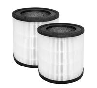 Byseacore Replacement Filter Compatible with Miko Ibuki L Air purifier MA-03 MA-03CW, 3-Stage Filtration with Activated Carbon, 2 Count