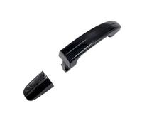 BYSKJZ Car Exterior Door Handle for Focus for Escape Door Ouer Handle with Cap Black Painted 2012 2013 2014 2015 2016 2017(No Hole Type)