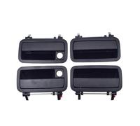 BYSKJZ Car Outer Door Handle Replacement for Daewoo for Espero Car Exterior Door Handle Front Rear Left Right Black 96145140 96145141 96135291 96135292(Front Rear 4Pcs)