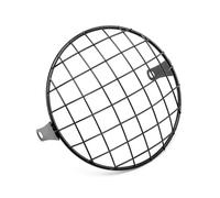 BYSKJZ For Universal For Triumph HeadLamp Mesh Grille Lampshade Metal Retro Motorcycle Headlight Protector Cover Fit Headlight Protective Guard