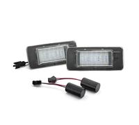 BYSKJZ License Plate Light For Chevrolet For Equinox For Malibu For Suburban For Tahoe 2Pcs White LED Number License Plate Light