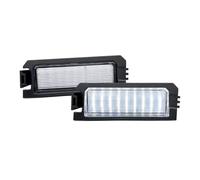 BYSKJZ License Plate Light For Kia For K5 For Rio For Niro For Cadenza 2Pcs White LED License Plate Light