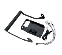 BYSKJZ Motorcycle Navigation Bracket For ZONTES For 350E For ZT350E Motorcycle Navigation Bracket Plate Phone Stand Holder GPS(B)