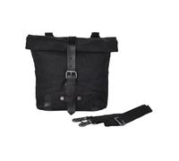 BYSKJZ Saddlebag Storage Panniers Waterproof Backpack Vintage Saddlebags Canva Motorbike Side Bag Large Capacity Retro Motorcycle Saddle Bag(Black)
