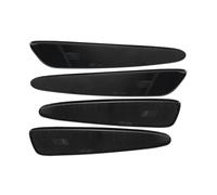 BYSKJZ Side Marker Mirror Turn Signal Light For Chevrolet For Corvette For C6 2005-2013 Front & Rear Side Fender Marker Light Housing Shells(4pcs front rear)