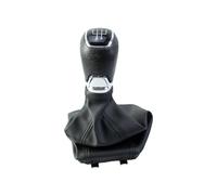 BYSKJZ Transmission Speed Gear Shift Knob for Skoda for Octavia for A7 for MK3 2014-2017 Car Gear Shift Knob 5/6 Speed Lever Shifter Gaiter Boot Cover Collar