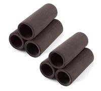 BYSL 6 Pcs Brown Ceramic Shelters - Shrimp Habitat, Breeding Tube, Cave