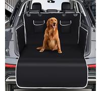 bytaoqipet Car Boot Protector Dog, Universal Fit, Waterproof, Sand, 105 x 185 cm, Vehicle Seat Cover with Side Protection, Compatible with Medium Small Cars, Ideal for Pet Protection