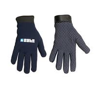 Byte Field Hockey Protection Skinfit Gloves (Navy/Navy, L)
