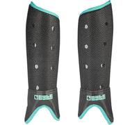 BYTE SX HOCKEY SHINGUARDS BLACK/TEAL (LARGE)