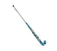 BYTE TS900 Wooden Field Hockey Stick, Blue/Teal (36.5'' LIGHT)