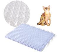 BYTEBAY 12 Pack Scat Mat for Cats - 16 x 13 Inch Cat Spike Mat with 1 Inch Spike is A Perfect Pet Training Mat