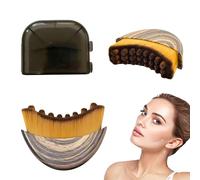Bytebuy Lymphatic Contour Face Brush - Lymphatic Drainage Massager for Face, Chin & Jawline Sculpting, Dry Brushing Tool to Reduce Puffiness, Improve Circulation & Skin Glow