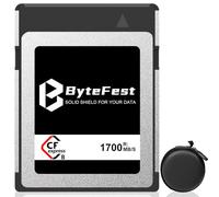 ByteFest 128GB CFexpress Type B Digital Memory Card with Portable Case, NVMe PCIe 3.0, Up to 4K/6K/8K Raw Video and Photos, Compatible with Nikon Z6/Z7/Z9/D5/D6, Canon EOS-1DXMark III/EOS-R3/R5