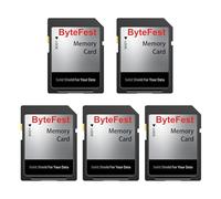 ByteFest 4GB 5pack Flash Memory Card UHS-I Class 10 U1 V10 FHD Video high Speed Storage for Camera, Camcorder, Laptop, DSLR