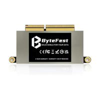 ByteFest Mac SSD 512GB NVMe PCIe 3.0x4, Replacement for MacBook Pro Retina 13" A1708 (Late 2016, Mid 2017) EMC 2978/3164 Non-Touch Bar Models