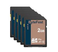 ByteFest SD Card 2GB SDHC Flash Memory Card (20 Pack) - Class 10, U1, V10, SD Cards for Cameras