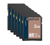 ByteFest SD Card 2GB SDHC Flash Memory Card (30 Pack) - Class 10, U1, V10, SD Cards for Cameras
